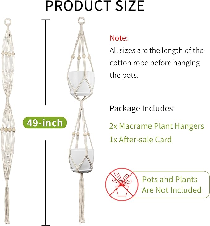 Macrame Plant Hanger - Image 7