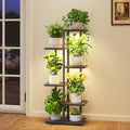 iDavosic.ly Plant Stand with Grow Light Indoor Outdoor, 5-Tier Tall Metal by iDavosicly