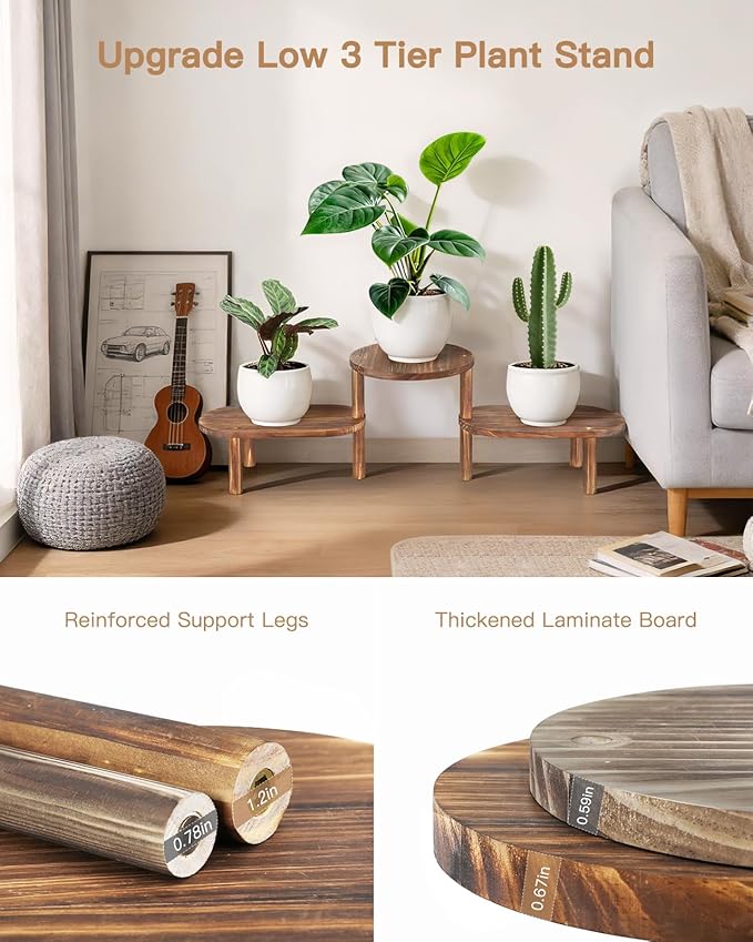 3 Tier Corner Plant Stand Indoor - Image 4