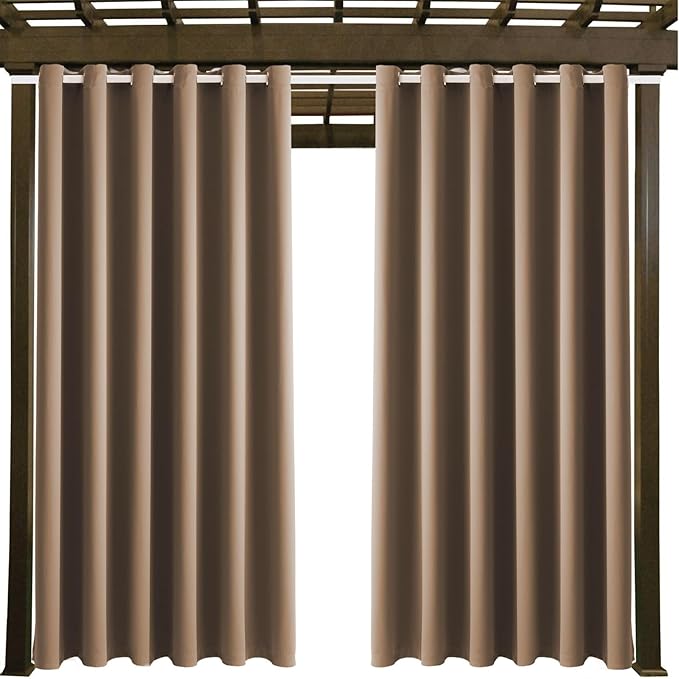 DIVA EN CAMINO DEC Outdoor Patio Curtain Waterproof Darkening Thermal Insulated - Image 9