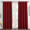 NICETOWN Burgundy Curtains for Living Room by NICETOWN