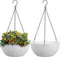 10 inch Hanging Planters for Outdoor Indoor Plants by WSMKSZ