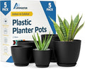 Lifemaster Plant Pots with Multi Drainage Holes by LIFEMASTER