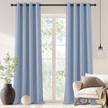 NICETOWN Blackout Drapery Curtain Panel 90 inches Long by NICETOWN