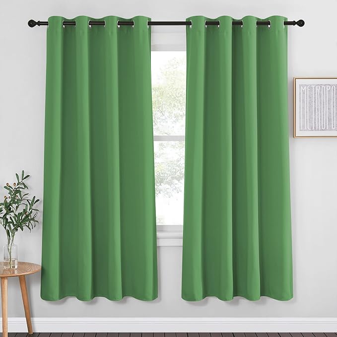 NICETOWN Blackout Curtain Drape 72 inch Long by NICETOWN