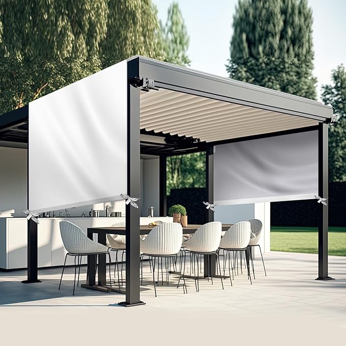 Universal Pergola Replacement Canopy Outdoor Canopy Shade Cover Waterproof by Wowangce