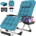Suteck Oversized Zero Gravity Chair, 29In XL Outdoor Recliner Chair w/Removable by Suteck