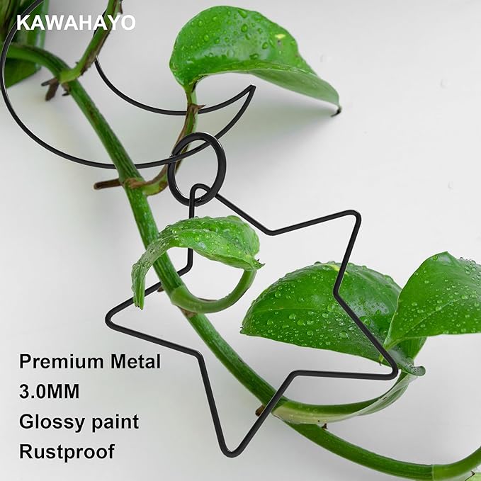 20 Pcs Chain Trellis for Climbing Plants, Plant Trellis Indoor and Outdoor - Image 6