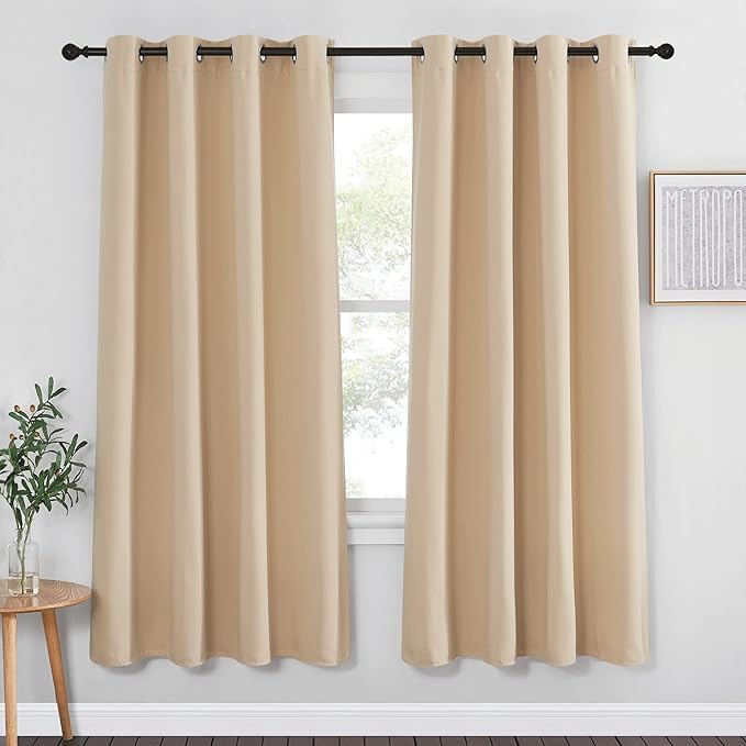 NICETOWN Blackout Drapery Curtain Panel by NICETOWN