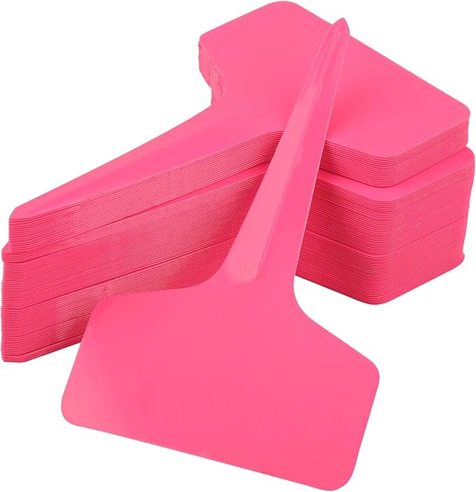 Pink Plant labels by KINGLAKE