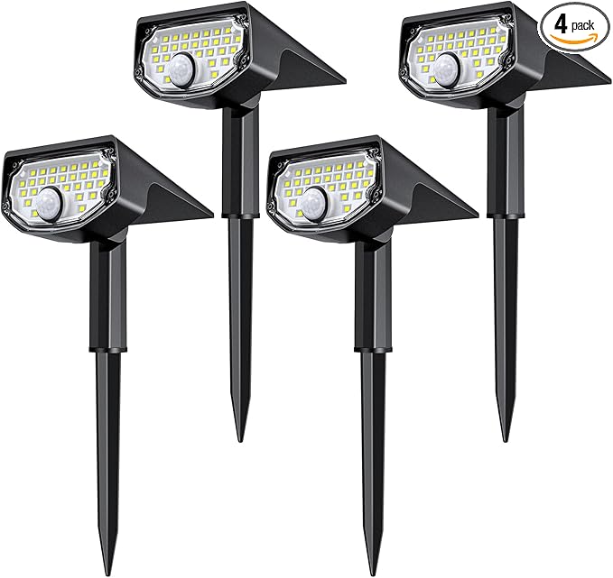 AloftSun Solar Motion Sensor Outdoor Lights, Waterproof Motion Sensor Spot by AloftSun