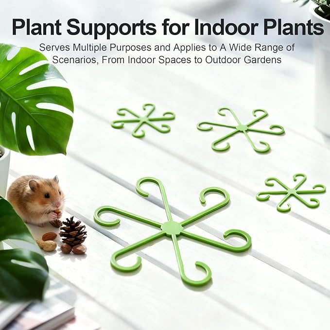 32pcs Plant Support for Indoor Plants, Plant Stem Support, Plastic Reusable - Image 7