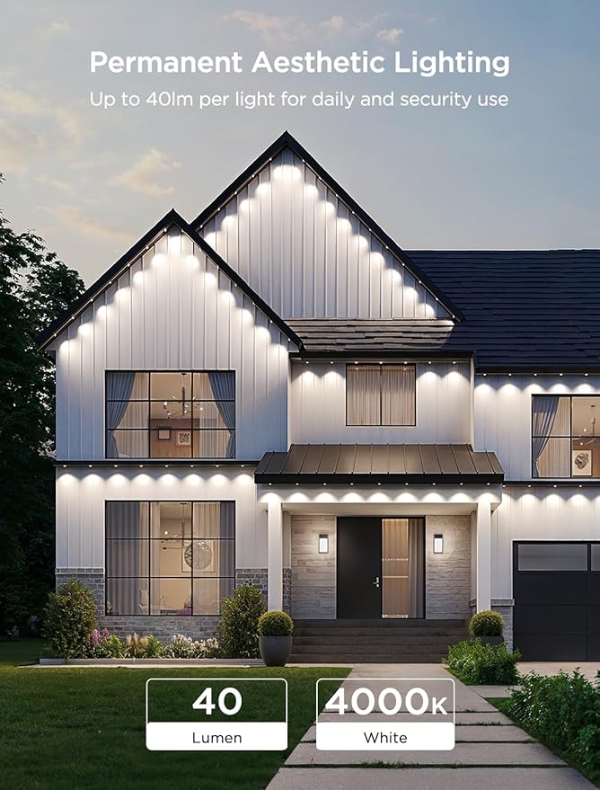 Govee Permanent Outdoor Lights 2, 50ft RGBIC Outdoor Lights - Image 5