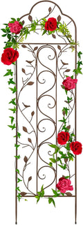 Best Choice Products 60x15in Iron Garden Trellis, Arched Outdoor Decoration by BestChoiceProducts