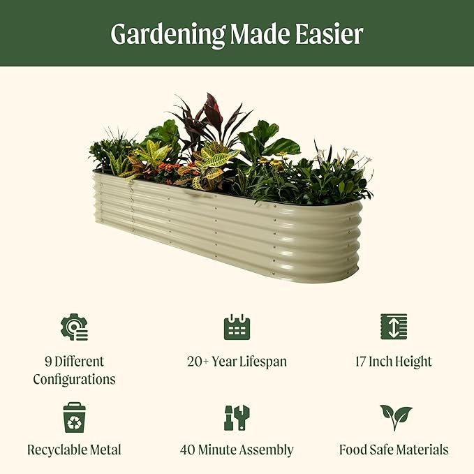 Vego garden Raised Garden Bed Kits, Terra Cotta - Image 3