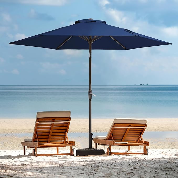 JEAREY 7.5FT Patio Umbrella Outdoor Table Umbrella - Image 2
