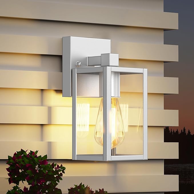 WIHTU Outdoor Lights for House, LED Exterior Front Porch Light Fixtures for by WIHTU