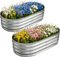 TATAANTY Galvanized Raised Garden Bed by TATAANTY