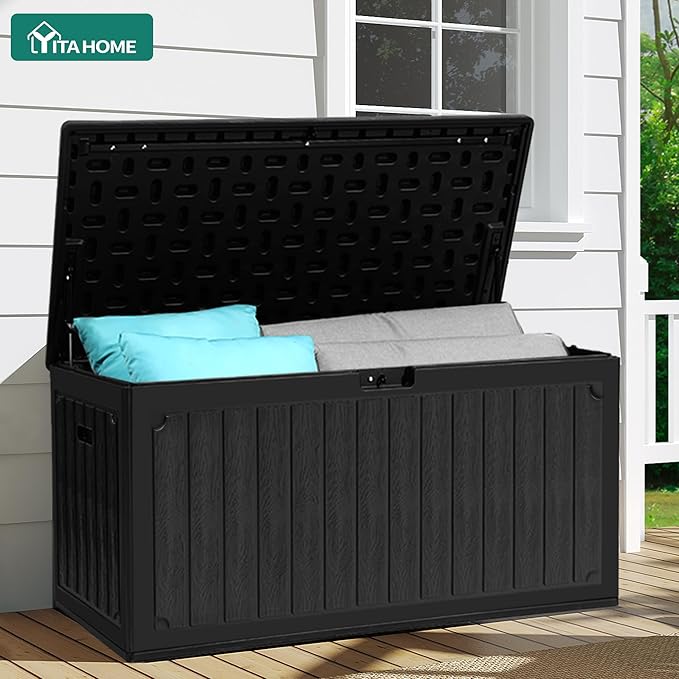 YITAHOME 90 Gallon Large Deck Box - Image 5