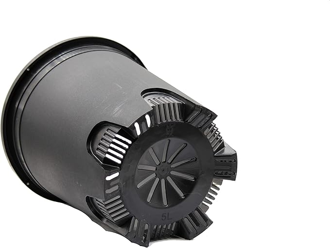 5 Gallon 20-Pack Nursery Pot Black Plastic Planters in Bulk - Image 3