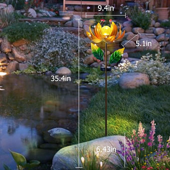 Solar Lights Wind Spinners for Yard and Garden - Image 6