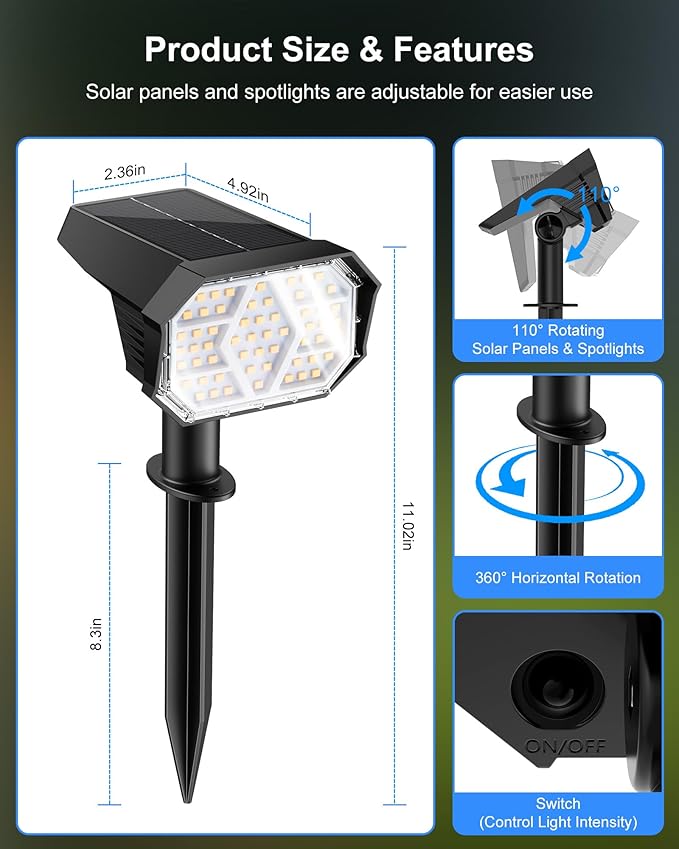 Brightown Solar Lights Outdoor - Image 7