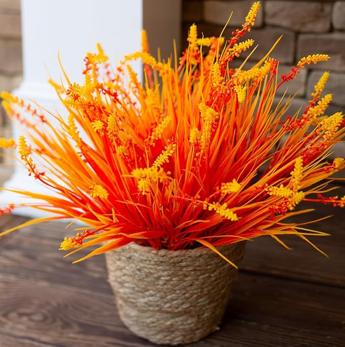 Artificial Fall Fake Outdoor Plants Flowers - Image 7