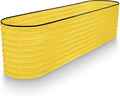 Plant & Plot Galvanized Raised Garden Beds Outdoor // 8×2×2 ft Planter Raised by PlantPlot