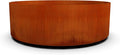 PLANTERCRAFT Corten Steel Metal Planter Box, Round Sizes, Modern Garden Steel by Plantercraft