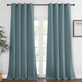 NICETOWN Blackout Greyish Blue Curtain by NICETOWN