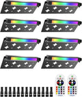5W RGB Retaining Wall Lights 7 inch LED Hardscape Lighting Color Changing Low by DOREIO