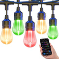 XMCOSY+ Smart Outdoor String Lights, 123Ft Patio Lights Waterproof, App Control by XMcosy