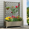 YITAHOME 3.6x1.5x5 FT Planter Box Trellis by YITAHOME