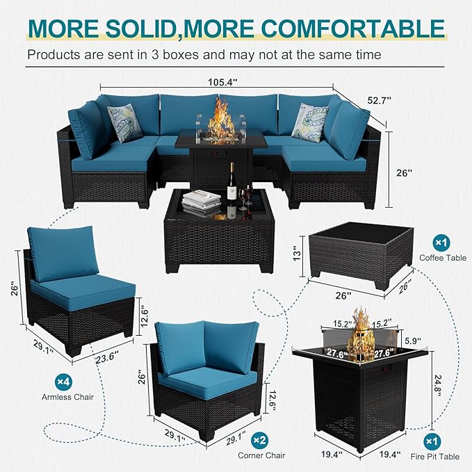 8-Piece Patio Furniture Set - Image 2