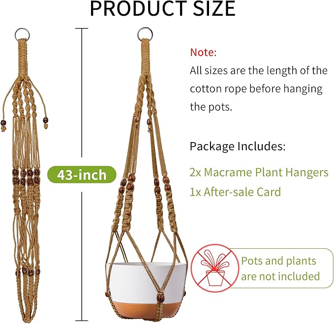 Macrame Plant Hanger - Image 7