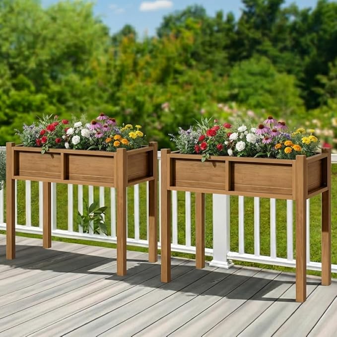 YITAHOME Elevated Garden Bed HDPE Raised Garden Bed - Image 8