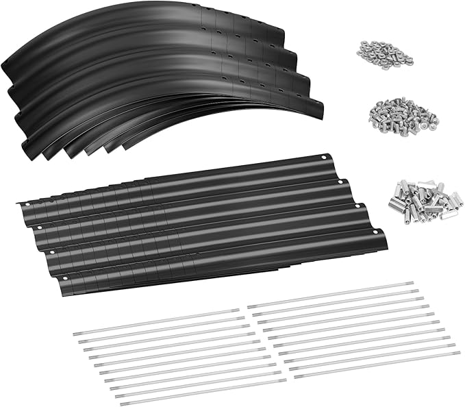 Land Guard 8×2×1ft Galvanized Raised Garden Bed Kit, 108 Gallon Capacity Raised - Image 3