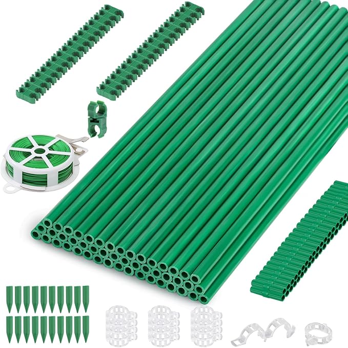 Cludoo 162PCS Garden Stakes Set by Cludoo