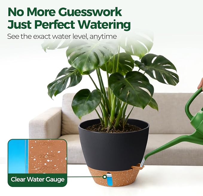 T4U 5 Pack Self Watering Pots - Image 6