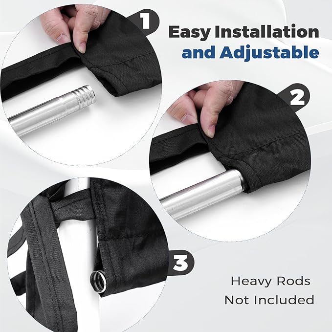 Universal Waterproof Pergola Canopy Shade Cover Replacement - Image 4