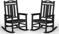 Ciokea Oversized Outdoor Rocking Chairs Set of 2, 380lbs Heavy-Duty Large Patio by CIOKEA