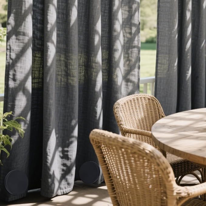 3LB Heavy Duty Outdoor Curtain Weights, Strong Magnetic Gazebo Curtain Weights - Image 7