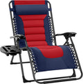 Best Choice Products Oversized Padded Zero Gravity Chair, Folding Outdoor Patio by BestChoiceProducts