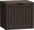 Flamaker Resin Deck Box 40 Gallon Waterproof Outdoor Indoor Storage Box by Flamaker