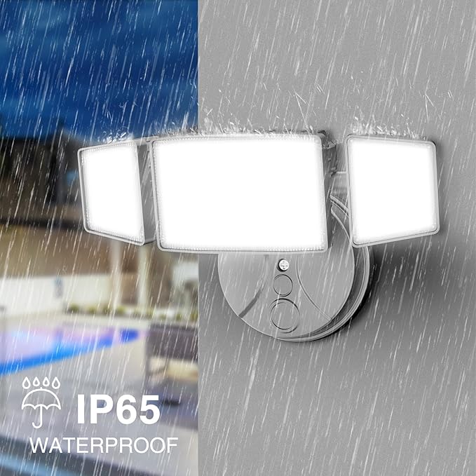 Onforu 75W LED Security Light, 7000LM Brightness Outdoor Flood Light Fixture - Image 6