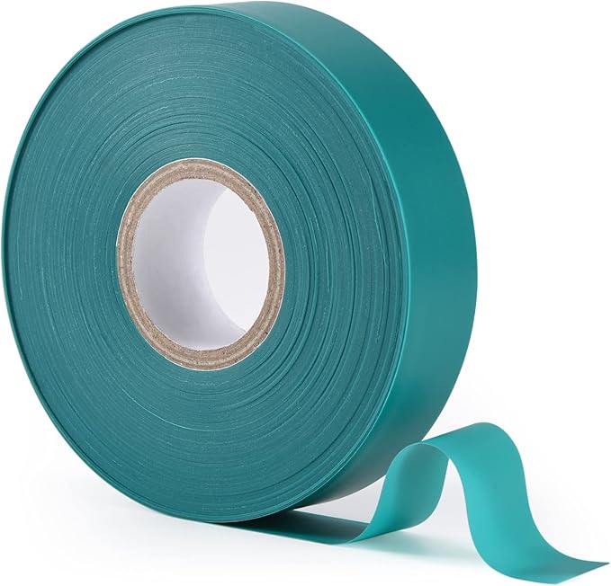 Stretch Tie Tape, 1” Wide 200FT Reusable Garden Plant Ties Green Tapes by TELENT+OUTDOORS