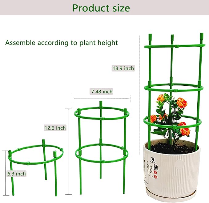 12 Packs Plant Support Stakes, Plant Support - Image 4