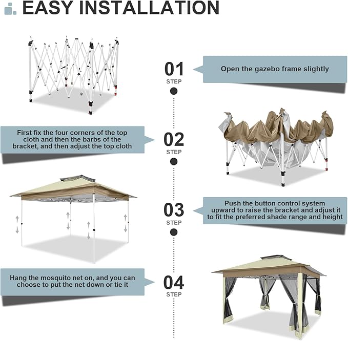 COBIZI 12x12 Pop up Gazebo on Clearance - Image 9