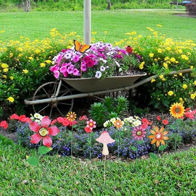 hogardeck Garden Decor for Outside, Yard Art Garden Decorations for Outdoor - Image 5