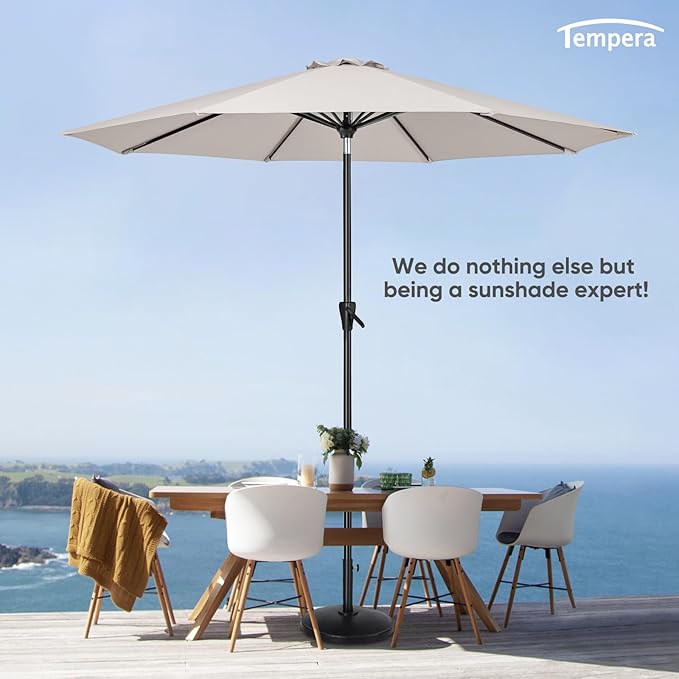 Tempera Patio Market Outdoor Table Umbrella - Image 7